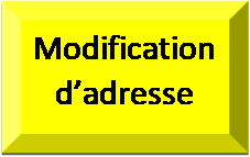 Modification d'adresse Tir Châtel